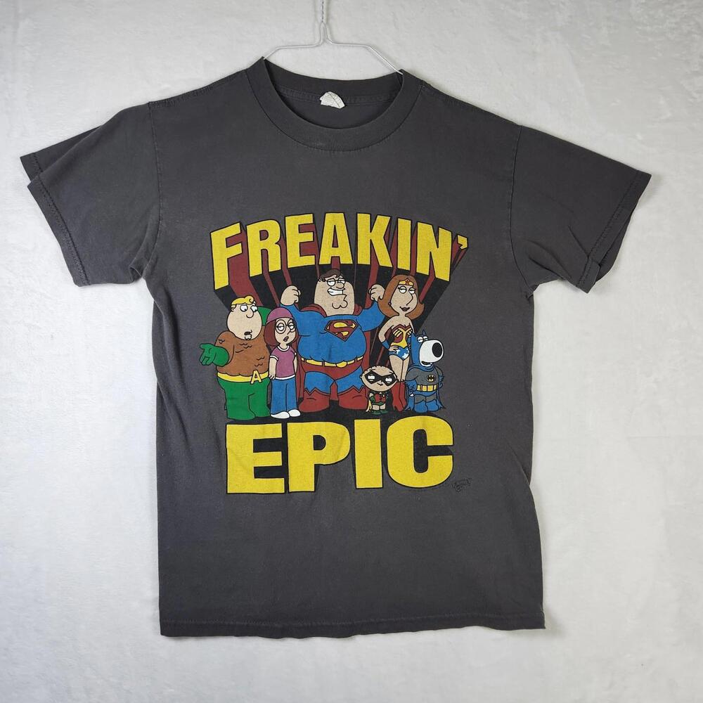 Family Guy Superhero‎ Tee M Alstyle Freakin Epic DC Parody Batman Superman